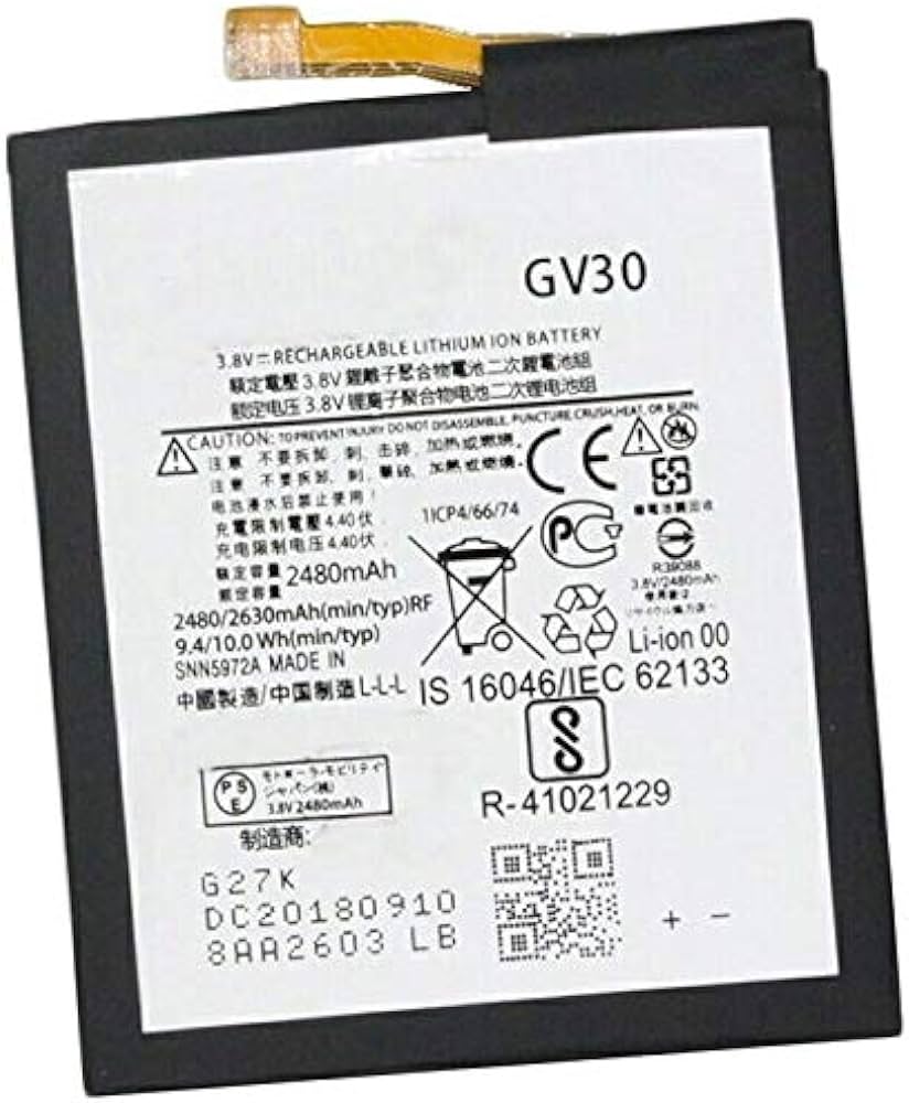 Replacement Battery for Motorola Moto Z (XT1650), GV30 Replacement Battery for Motorola Moto Z (XT1650), GV30